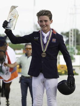 Oliver Fletcher wins Individual Bronze at Children’s European Championships